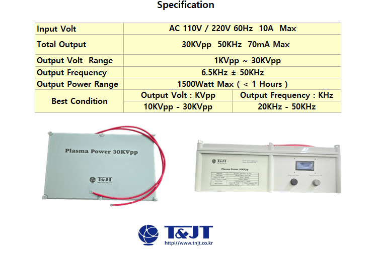 Plasma Power 30KVpp