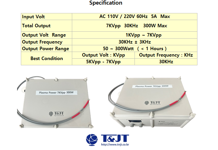 Plasma Power 7KVpp 300W